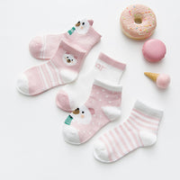 5Pairs/lot Infant Baby Socks Summer Mesh Thin Baby Socks for Girls Cotton Newborn Boy Toddler Socks Baby Clothes Accessories