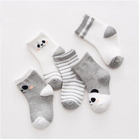 5Pairs/lot Infant Baby Socks Summer Mesh Thin Baby Socks for Girls Cotton Newborn Boy Toddler Socks Baby Clothes Accessories