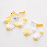 5Pairs/lot Infant Baby Socks Summer Mesh Thin Baby Socks for Girls Cotton Newborn Boy Toddler Socks Baby Clothes Accessories