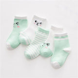 5Pairs/lot Infant Baby Socks Summer Mesh Thin Baby Socks for Girls Cotton Newborn Boy Toddler Socks Baby Clothes Accessories