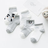 5Pairs/lot Infant Baby Socks Summer Mesh Thin Baby Socks for Girls Cotton Newborn Boy Toddler Socks Baby Clothes Accessories