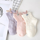 AiKway 3 pairs/lot Children's Socks Boys Girls Newborn Fashion Cartoon Baby Socks Infant Candy Color Cotton Socks For Baby Gifts