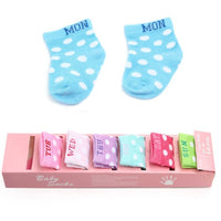 Baby Boys Girls Boxed Socks  Unisex Baby Infant Newborn SocksIn Gift Box Set Kids Baby Low Cut Cotton Socks 7 Pairs