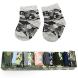 Baby Boys Girls Boxed Socks  Unisex Baby Infant Newborn SocksIn Gift Box Set Kids Baby Low Cut Cotton Socks 7 Pairs