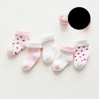 5 pair High Quality Thicken Cartoon Comfort Cotton Newborn Socks Kids Boy New Born Baby Girl Socks Meia Infantil Miaoyoutong