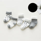 5 pair High Quality Thicken Cartoon Comfort Cotton Newborn Socks Kids Boy New Born Baby Girl Socks Meia Infantil Miaoyoutong