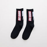 Hip hop socks men and women street long socks fashion sports soft cotton printed socks basketball socks in stockings long socks