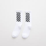 Hip hop socks men and women street long socks fashion sports soft cotton printed socks basketball socks in stockings long socks