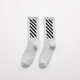 Hip hop socks men and women street long socks fashion sports soft cotton printed socks basketball socks in stockings long socks