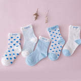 5Pairs/lot Infant Baby Socks Summer Mesh Thin Baby Socks for Girls Cotton Newborn Boy Toddler Socks Baby Clothes Accessories