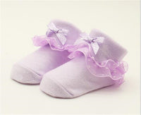 Lovely Lace Baby Socks Infants Girls Cotton Socks