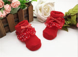 Lovely Lace Baby Socks Infants Girls Cotton Socks