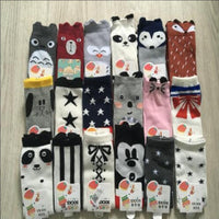 20 Style Newborn Baby Girls Socks Knee High Long Warmers Cute Boy Girl Children Socks 0-6 Y long animal infant Cotton socks