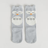 1 Pair Unisex Lovely Cute Cartoon Fox Kids baby Socks Knee Girl Boy Baby Toddler Socks animal infant Soft Cotton socks 0-3 Y