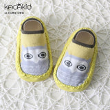 2019 Newborn Shoe Socks Baby Infant Anti Slip Socks Baby Boy Socks With Rubber Soles Baby Girl Socks Summer Wear GZ10