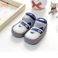 2019 Newborn Shoe Socks Baby Infant Anti Slip Socks Baby Boy Socks With Rubber Soles Baby Girl Socks Summer Wear GZ10