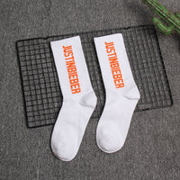 1 Pair Fashion Men Skateboard Socks Hip-hop Cotton Sox Breathable Meias Calcetines Letter Harajuku Cool Unisex Socks